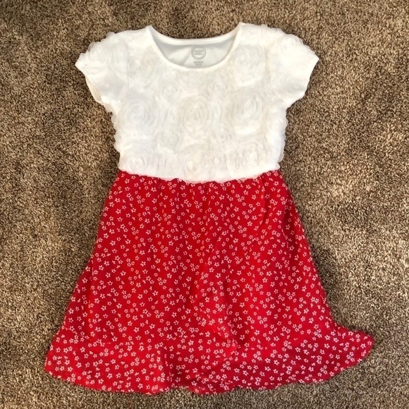 wonder nation Other - Wonder Nation Rose and Floral Print Dress